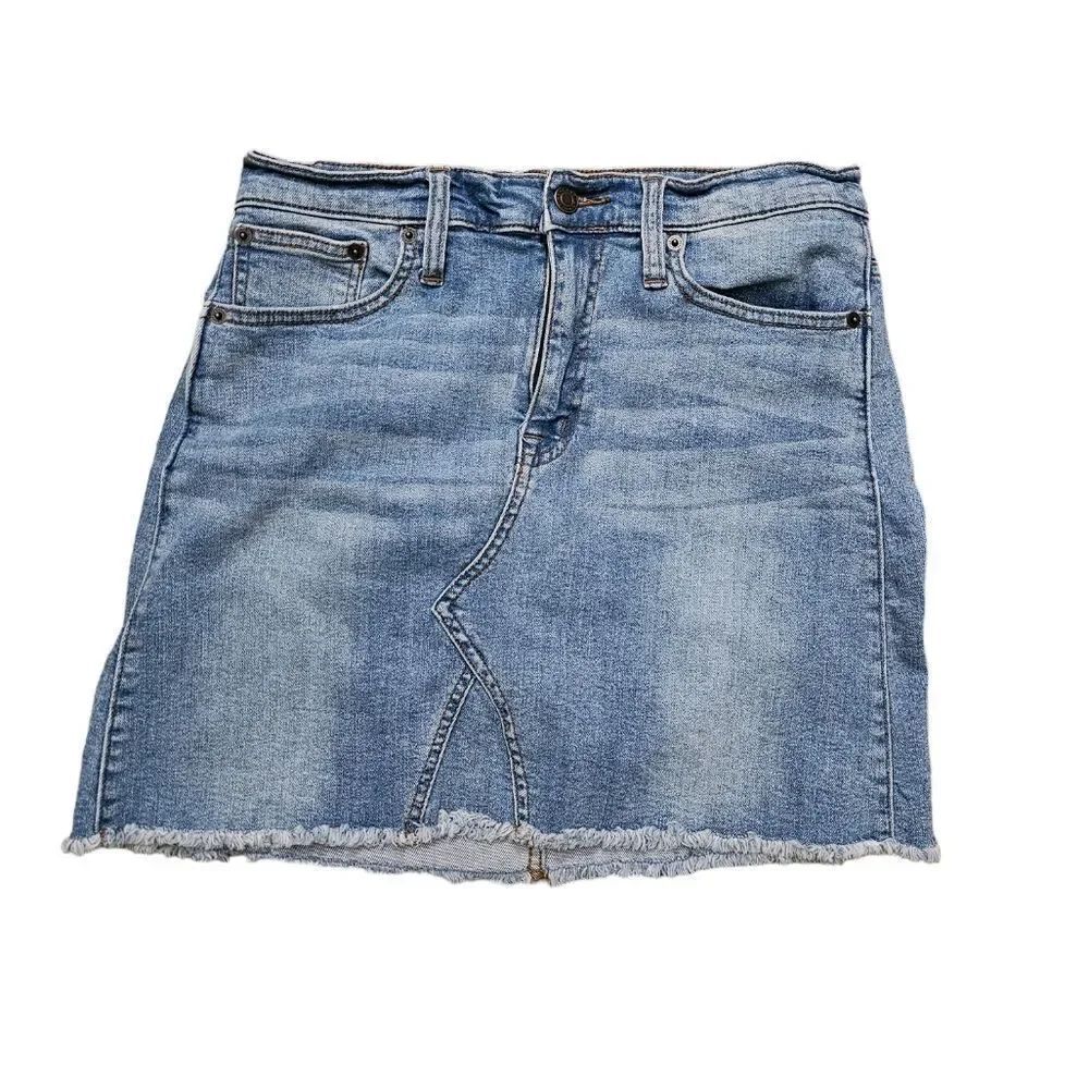 Women's J.CREW MERCANTILE Jean Skirt Size 6